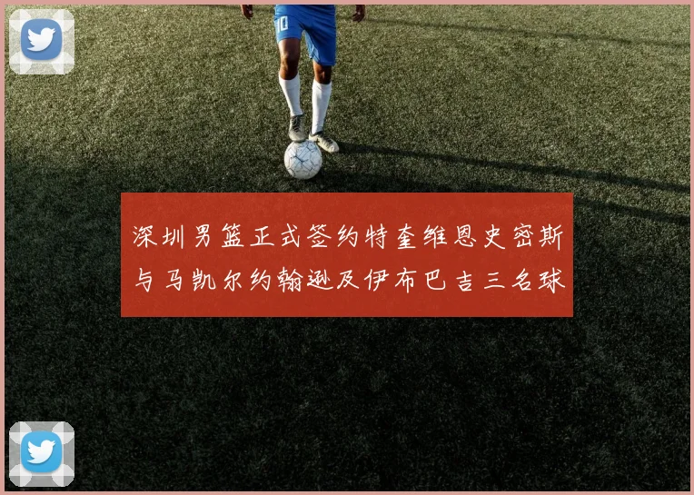 深圳男篮正式签约特奎维恩史密斯与马凯尔约翰逊及伊布巴吉三名球员