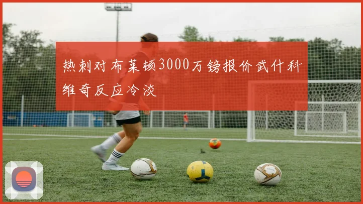 热刺对布莱顿3000万镑报价武什科维奇反应冷淡